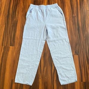 Forever 21 Blue Linen Pants